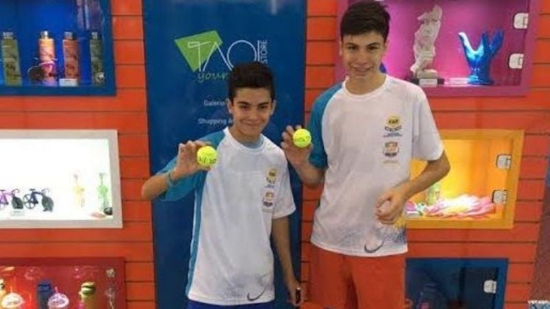 Padel: exitoso paso de Segura y Salman por Brasil