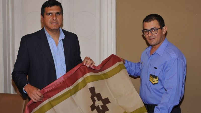 Martel se reunió con el Jefe la Seccional Cuarta