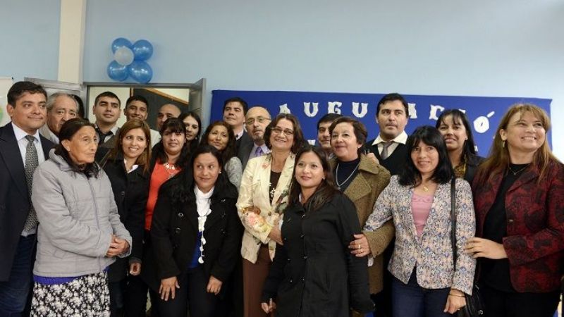Corpacci inauguró nuevas instalaciones en la Escuela Secundaria Rural