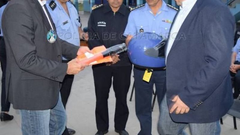 Entregaron elementos a la Policía