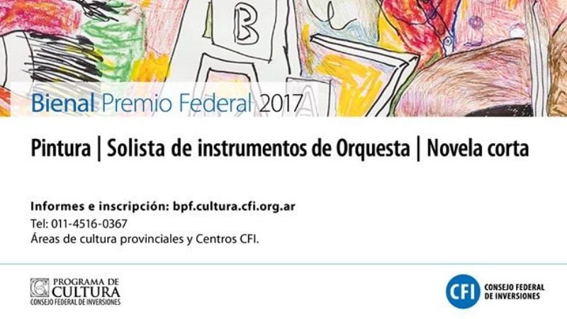El CFI convoca a la Bienal Premio Federal 2017