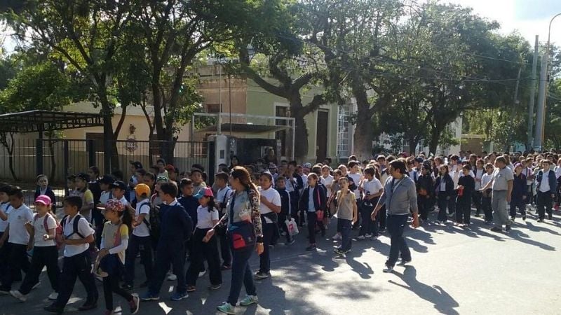 Con peregrinaciones y caravanas honran a Fray Mamerto Esquiú
