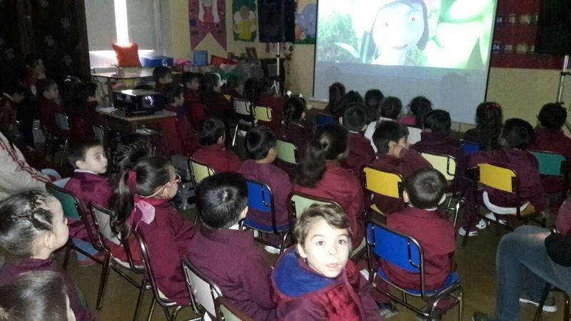 El Cine Móvil de Cultura celebra con los Jardines de Infante