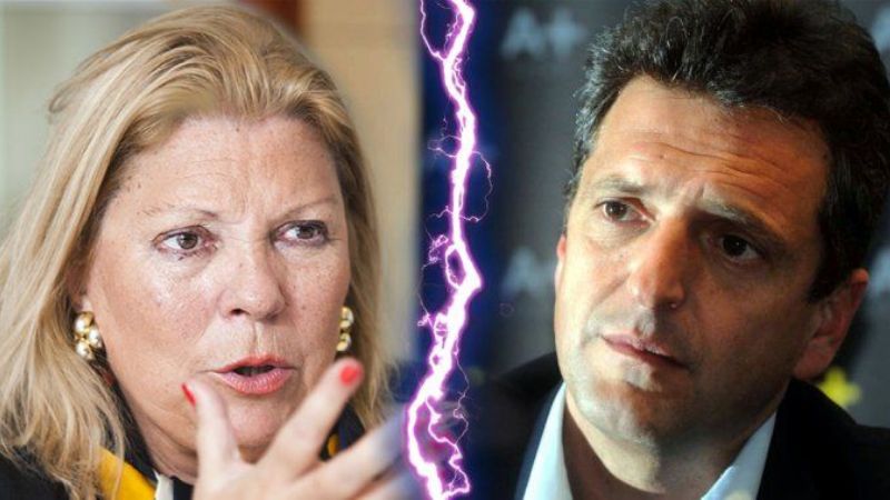 Ahora, Carrió apunta a Massa por operación en su contra