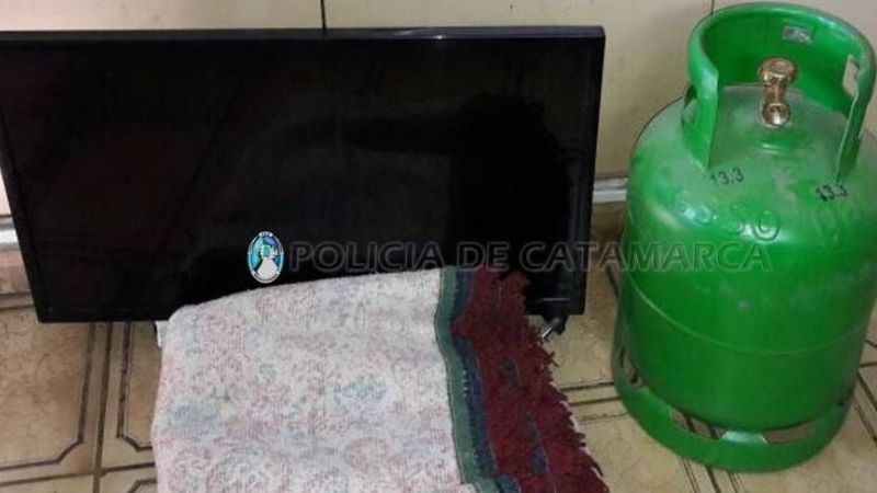 Un detenido con elementos robados