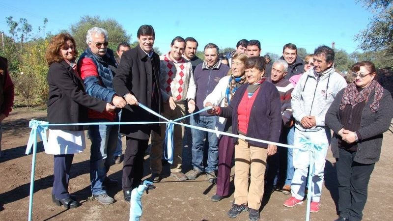 Inauguraron servicio de agua potable en Los Molles