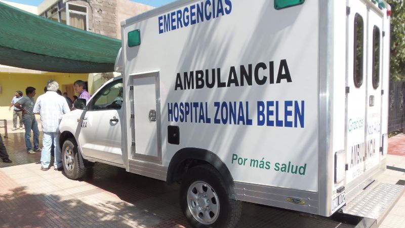 Hombre hospitalizado con quemaduras tras un voraz incendio