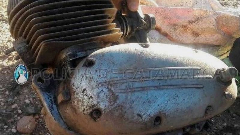 Recuperan motopartes en Andalgalá