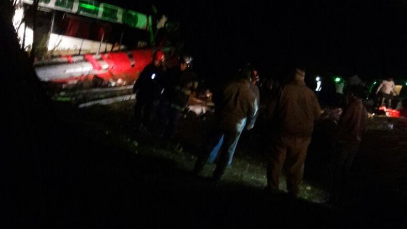 Volcó un colectivo en la Cuesta de El Totoral: 1 muerto