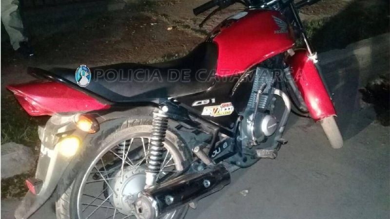 Recuperaron moto robada en la Capital