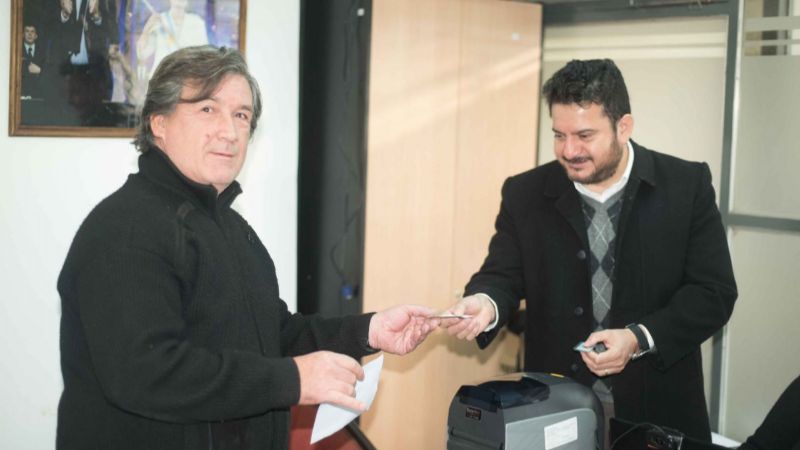 OSEP realiza el nuevo carné en la Cámara de Senadores