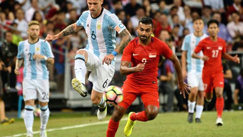 Goleada 6-0 a Singapur con la apuesta súper ofensiva de Sampaoli