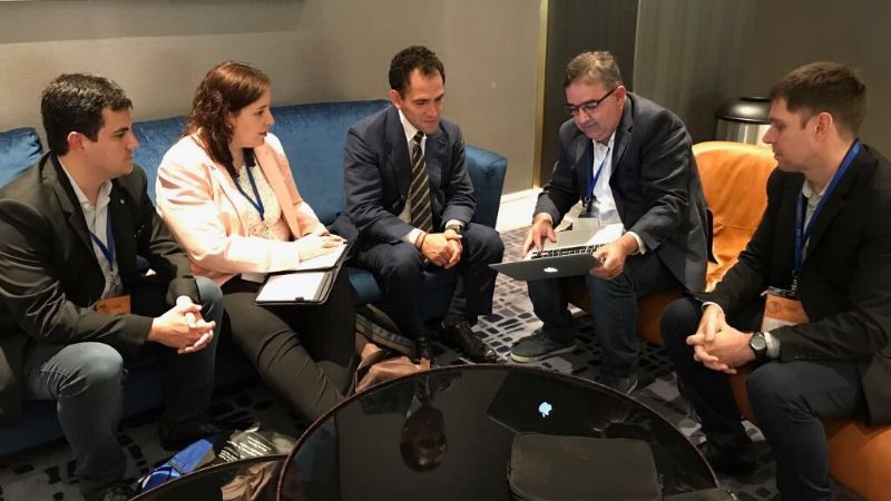 Jalil mantuvo un encuentro en Miami con el gerente del Banco Mundial