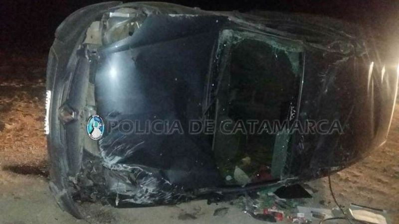 Dos vehículos dañados en accidentes en Valle Viejo