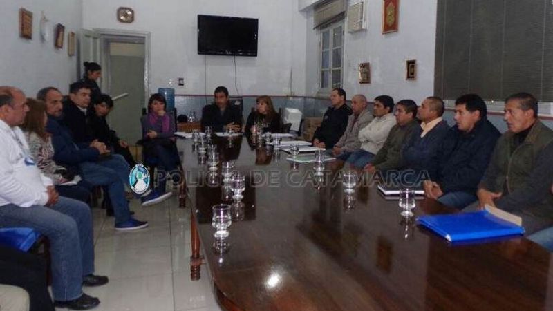 Reunión para reforzar seguridad en la zona de boliches