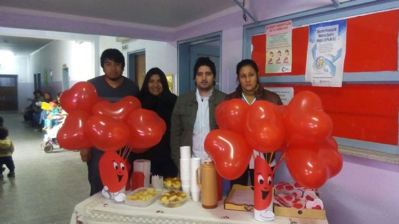 Colecta de sangre en el Hospital de Recreo