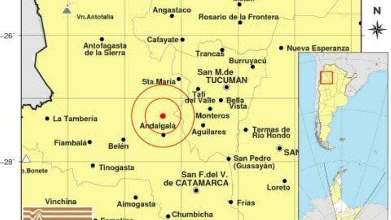 Dos temblores en el Oeste