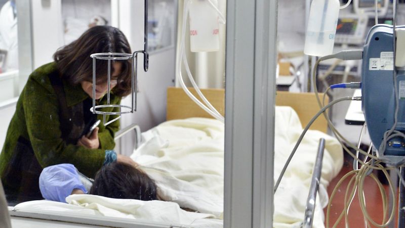 Lucía visitó a los sobrevivientes del accidente de El Totoral