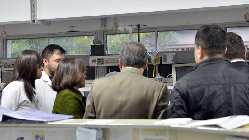 Lucía visitó a los sobrevivientes del accidente de El Totoral