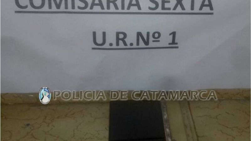 Aprehenden a un joven y recuperan un celular