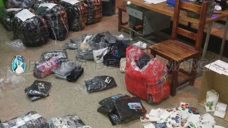 Secuestran mercadería ilegal valuada en $300.000