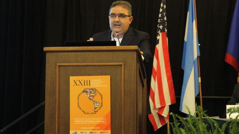 El intendente Jalil recibió un reconocimiento en Miami