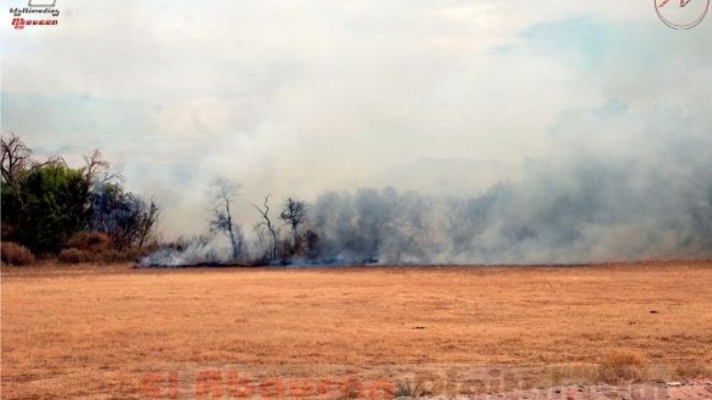 Incendio de gran magnitud en Fiambalá