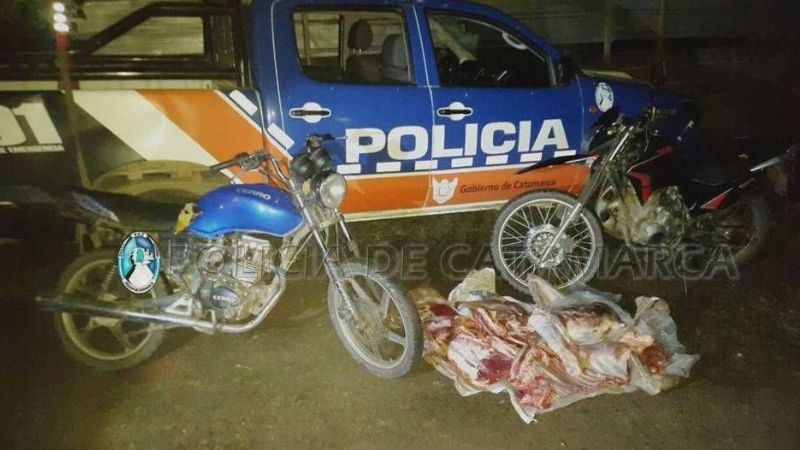 Secuestran carne faenada clandestinamente