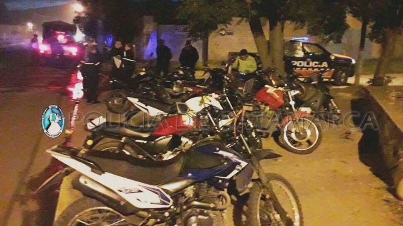 Secuestran 25 motos