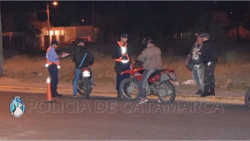 Secuestran 66 motocicletas en controles vehiculares en la Capital