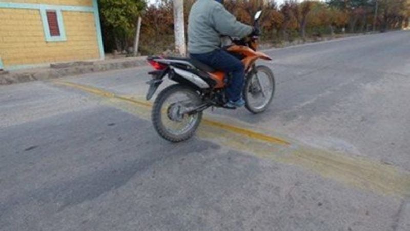Reductores de velocidad en calles de Andalgalá