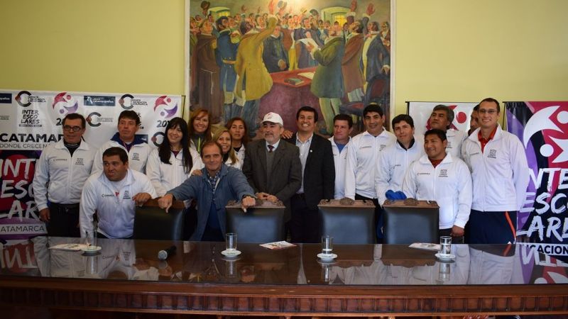 Presentaron los Juegos Deportivos Inter-escolares provinciales