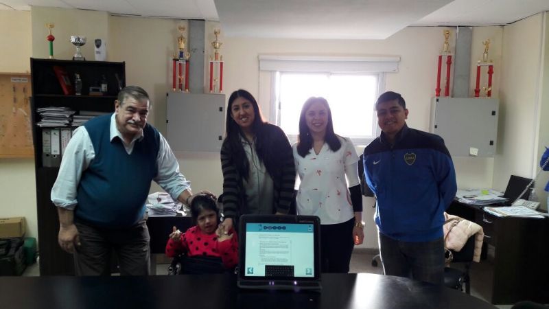 OSEP entregó dispositivo de comunicación de alta tecnología