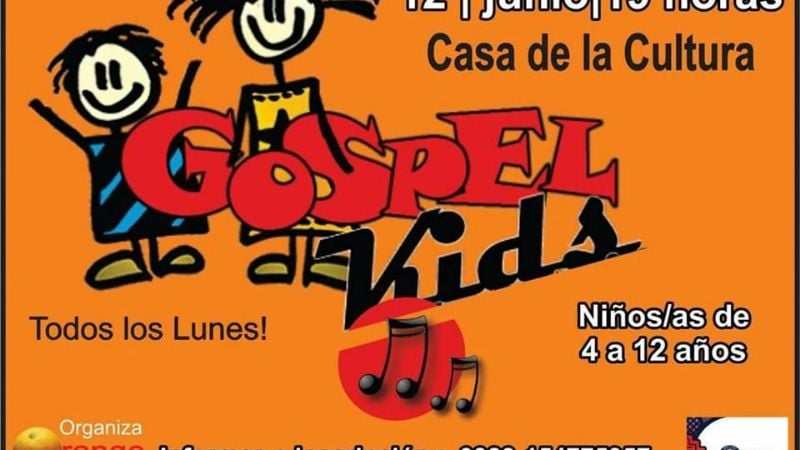 Continúan las clases del coro gospel de niños