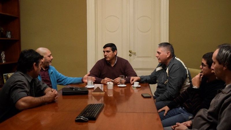 Martel recibió a nuevas autoridades de Montmartre