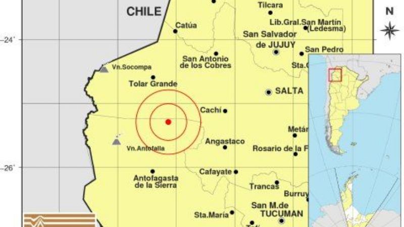 Tres sismos en menos de tres horas