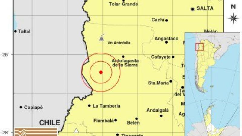Tres sismos en menos de tres horas