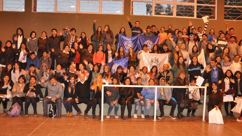 Los chicos de Santa María se sumaron al UNCA+Cerca