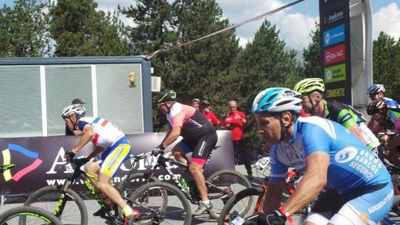 “Buchingo” Andreatta se destacó en el Mundial Máster de MTB