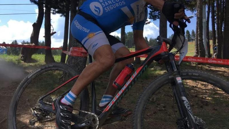 “Buchingo” Andreatta se destacó en el Mundial Máster de MTB