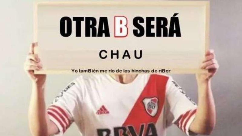 Boca festejó y se burló de River
