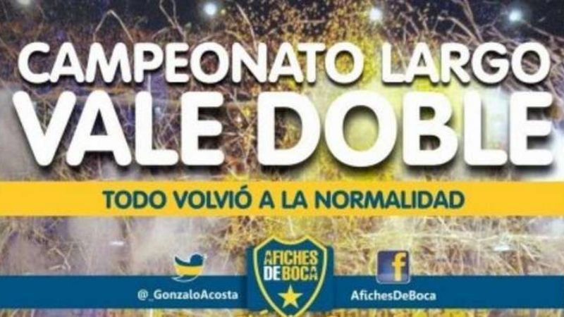 Boca festejó y se burló de River