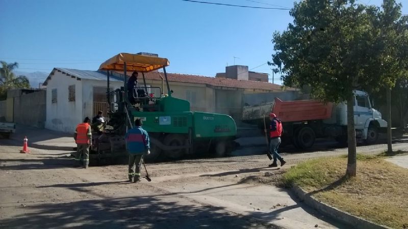 Avanza el plan de pavimentación “De Mayo a Mayo”