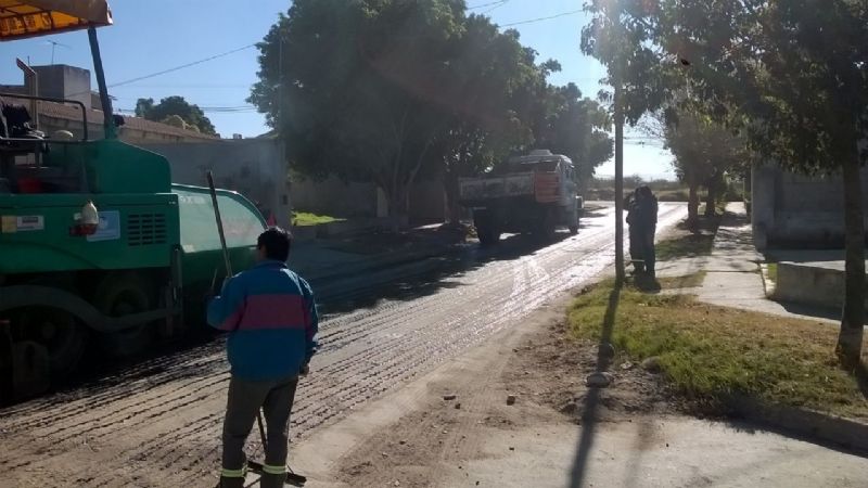 Avanza el plan de pavimentación “De Mayo a Mayo”