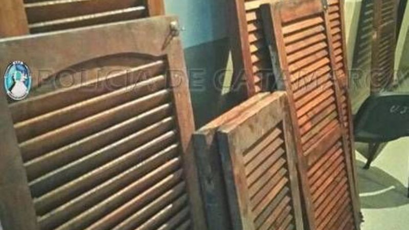 Recuperan elementos robados en Valle Viejo