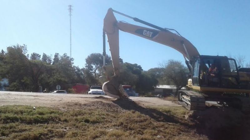 Mantienen desvío por obras en la Av. Circunvalación
