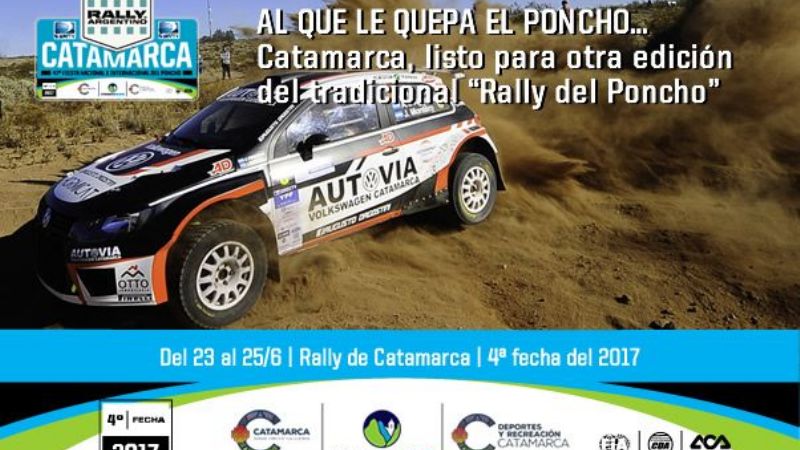 Hoy shakedown y largada del “Rally del Poncho”