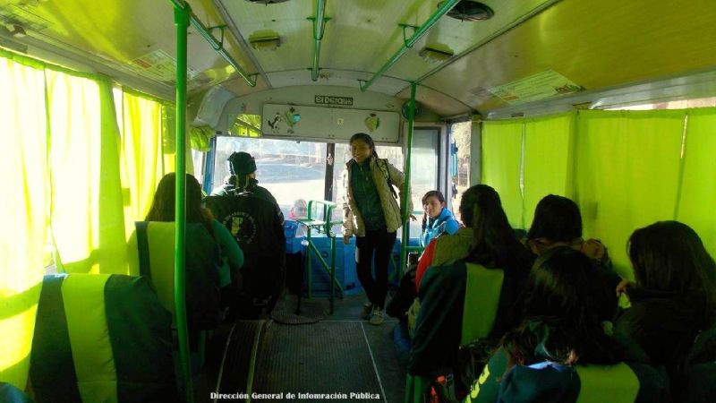Primera semana de transporte gratuito para alumnos del IES Tinogasta