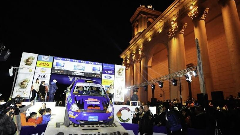 “Pachi” Martínez viene 3ro en la RC5 del Rally Nacional