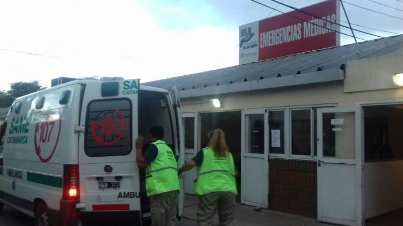 Jóvenes en moto heridos y hospitalizados